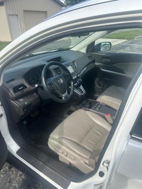 White 2012 Honda CR-V EX-L w/Navigation