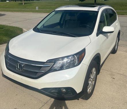 White 2012 Honda CR-V EX-L w/Navigation