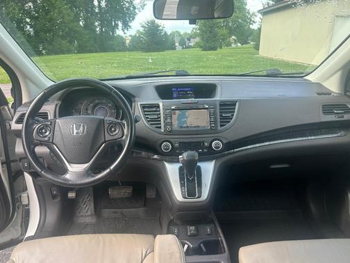White 2012 Honda CR-V EX-L w/Navigation