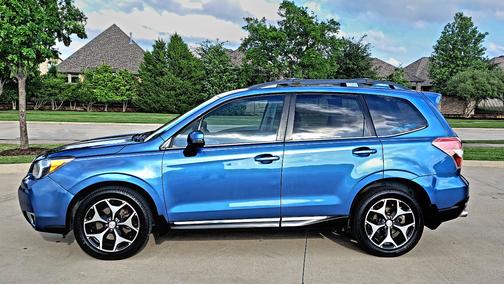 Blue 2016 Subaru Forester 2.0XT Touring