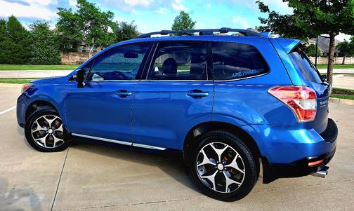 Blue 2016 Subaru Forester 2.0XT Touring