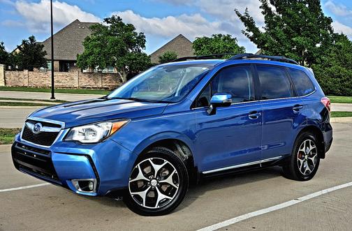 Blue 2016 Subaru Forester 2.0XT Touring