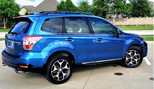 Blue 2016 Subaru Forester 2.0XT Touring