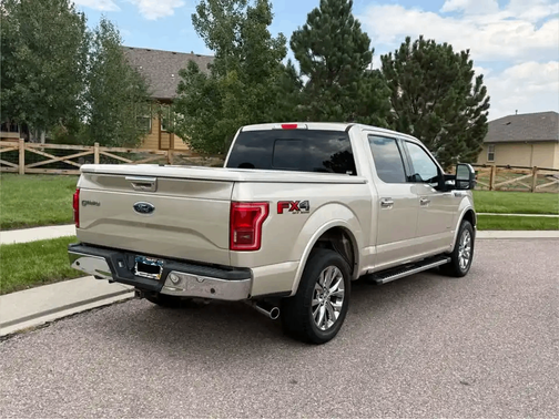 Gold 2017 Ford F-150 Lariat