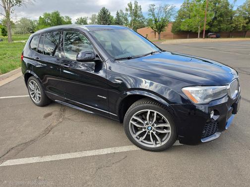 Black 2016 BMW X3 xDrive28i