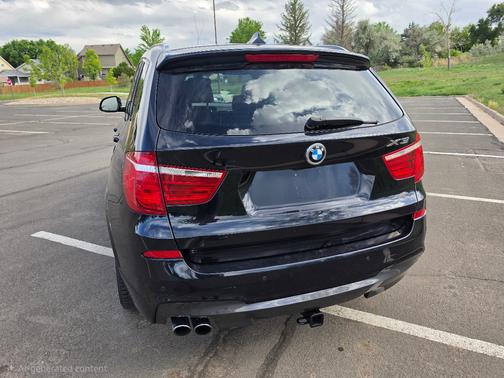 Black 2016 BMW X3 xDrive28i