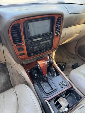 Black 2000 Lexus LX 470 Base