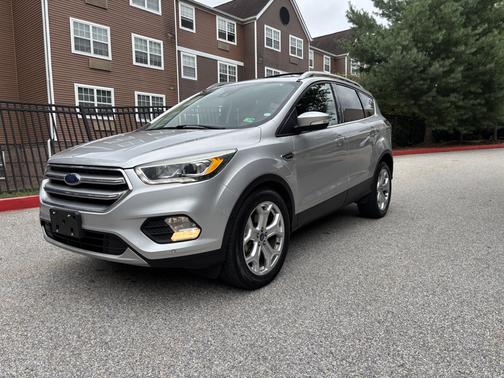 Silver 2017 Ford Escape Titanium