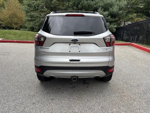 Silver 2017 Ford Escape Titanium