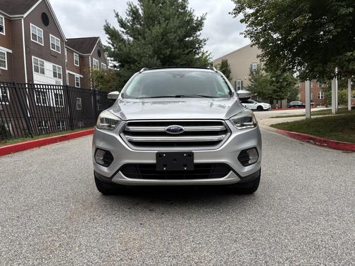 Silver 2017 Ford Escape Titanium
