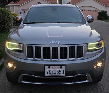 Silver 2015 Jeep Grand Cherokee Limited