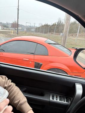 Orange 2004 Ford Mustang Base