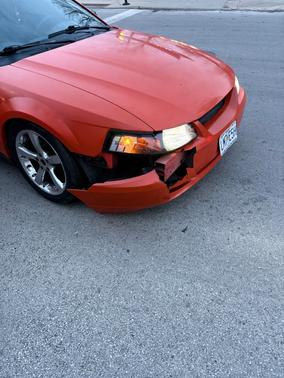Orange 2004 Ford Mustang Base