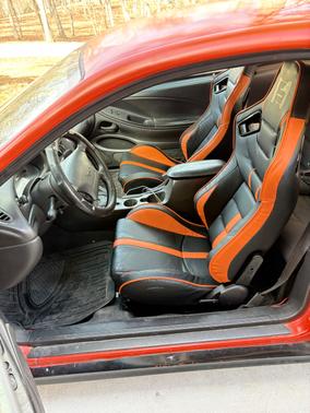 Orange 2004 Ford Mustang Base