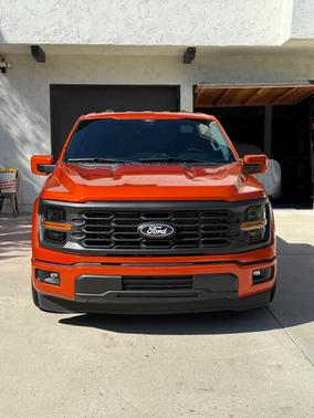 Orange 2024 Ford F-150 XL