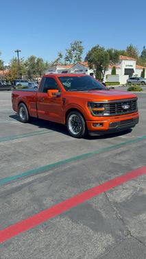 Orange 2024 Ford F-150 XL