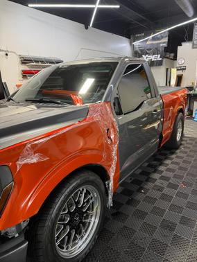Orange 2024 Ford F-150 XL