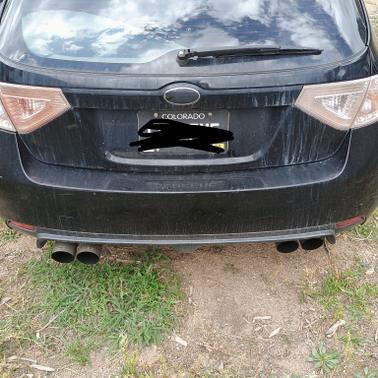 Black 2011 Subaru Impreza WRX
