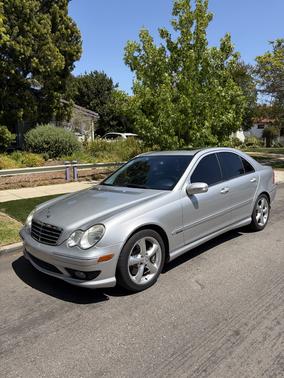 Silver 2005 Mercedes-Benz C-Class C230 Kompressor Sport
