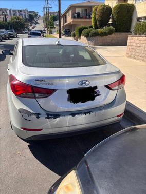 Silver 2015 Hyundai ELANTRA SE