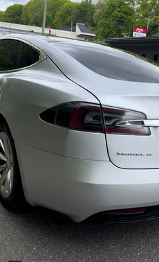 Silver 2018 Tesla Model S 100D