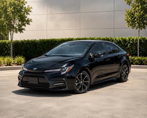 Black 2020 Toyota Corolla SE