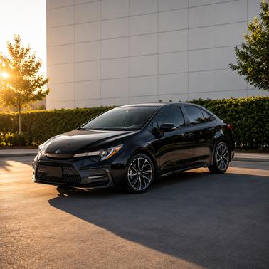 Black 2020 Toyota Corolla SE