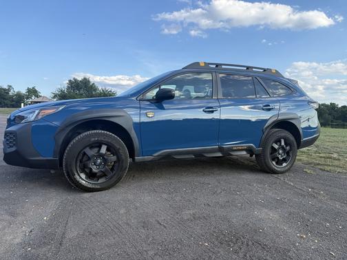 Blue 2024 Subaru Outback Wilderness
