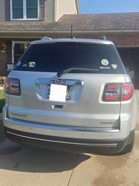 Silver 2016 GMC Acadia SLE-2