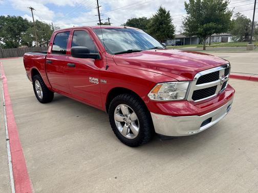Red 2017 RAM 1500 Tradesman