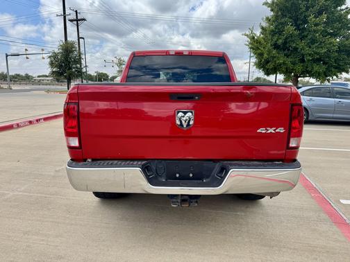 Red 2017 RAM 1500 Tradesman
