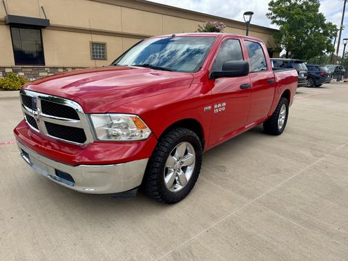 Red 2017 RAM 1500 Tradesman