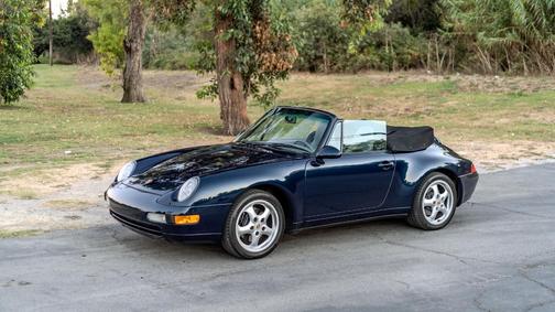Blue 1998 Porsche 911 911 Carrera Cabriolet