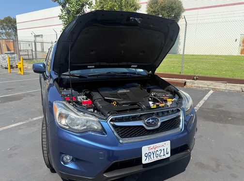 Blue 2014 Subaru XV Crosstrek Hybrid 2.0i Hybrid Touring