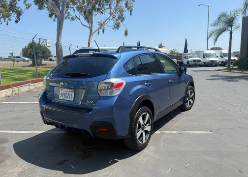 Blue 2014 Subaru XV Crosstrek Hybrid 2.0i Hybrid Touring