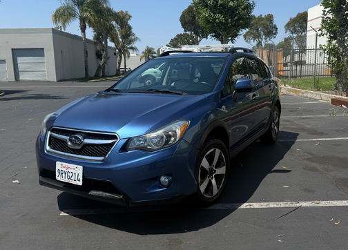 Blue 2014 Subaru XV Crosstrek Hybrid 2.0i Hybrid Touring