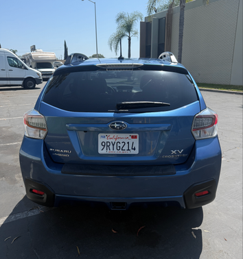 Blue 2014 Subaru XV Crosstrek Hybrid 2.0i Hybrid Touring