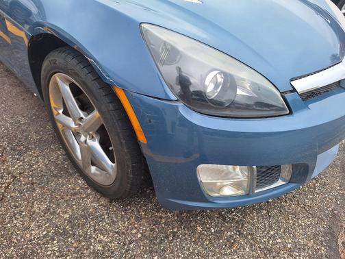 Blue 2008 Saturn Sky Red Line