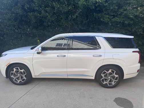 White 2021 Hyundai PALISADE Calligraphy