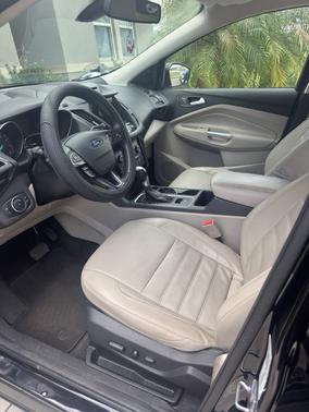 Black 2017 Ford Escape Titanium