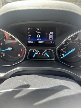 Black 2017 Ford Escape Titanium