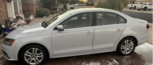 White 2017 Volkswagen Jetta 1.4T S