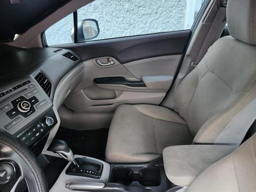 Gray 2012 Honda Civic LX
