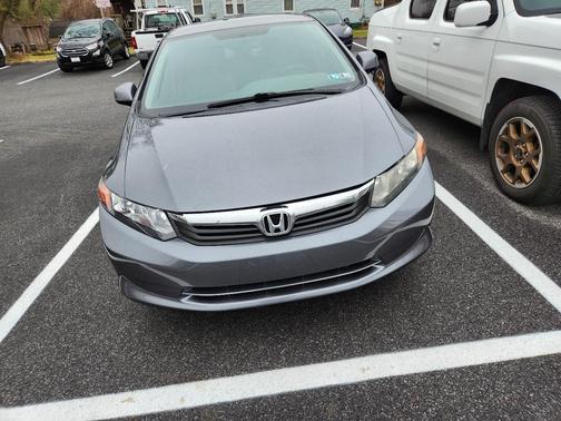 Gray 2012 Honda Civic LX