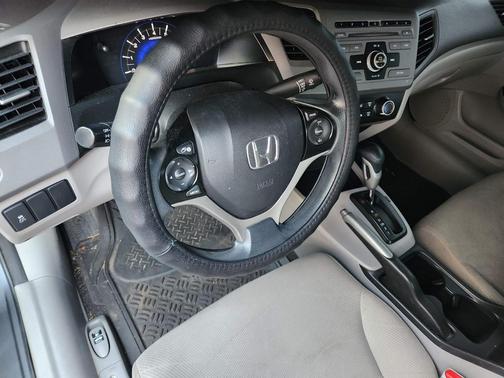 Gray 2012 Honda Civic LX