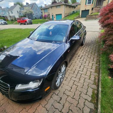 Blue 2014 Audi A7 3.0T Premium Plus