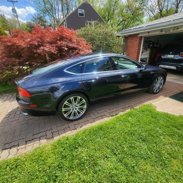 Blue 2014 Audi A7 3.0T Premium Plus