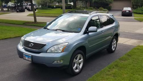 Blue 2007 Lexus RX 350 Base