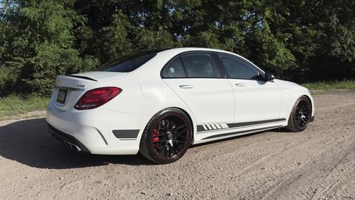 White 2015 Mercedes-Benz C-Class C 63 AMG
