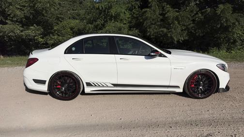 White 2015 Mercedes-Benz C-Class C 63 AMG